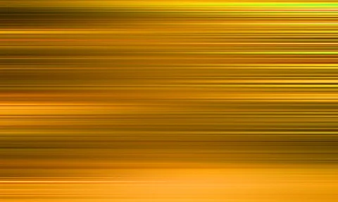 Abstrakte Fläche aus waagerechten, verwischten Streifen in Gold, Orange und Dunkelbraun, am unteren Rand heller.