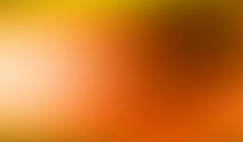 Weicher Farbverlauf von hellem Gelb oben links über Orange bis zu dunklem Braun oben rechts, ohne erkennbare Motive.