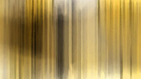 Abstrakte vertikale Streifen in Gold, Gelb und Grau, mit einem dunklen Band etwas links der Bildmitte.
