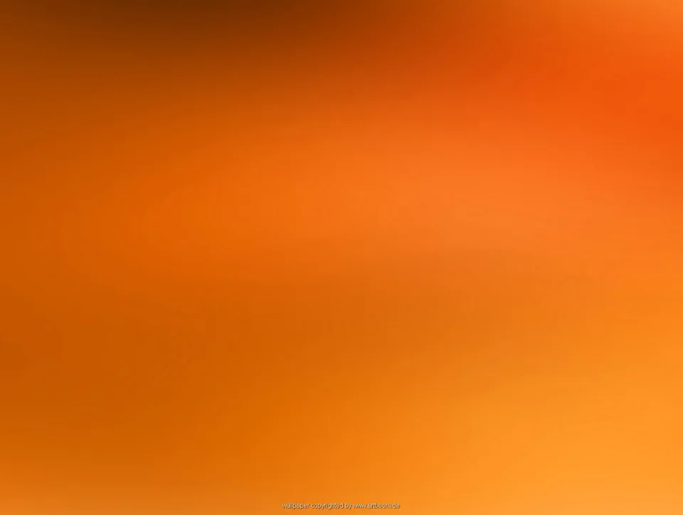 Weicher Farbverlauf von dunklem Orangerot oben links bis hellem Orange unten rechts, ohne erkennbare Motive.