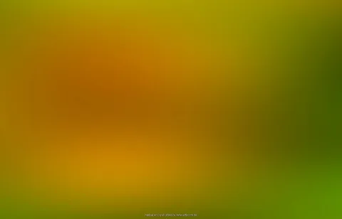 Unscharfer Farbverlauf von Ocker und Orange im Zentrum über Gelb oben bis Grün rechts und unten.