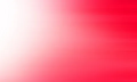 Horizontaler Farbverlauf von Weiß links über Rosa zu kräftigem Rot rechts, mit feinen horizontalen Streifen im roten Bereich.