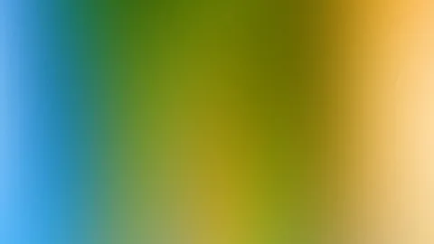 Weicher Farbverlauf von Hellblau links über Grün bis zu Gelb und Orange rechts, ohne erkennbare Motive.