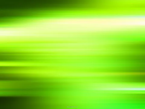 Horizontale Streifen aus hellem und dunklem Grün, wie verwischte Lichtstrahlen, mit einem hellen Band im oberen Drittel.