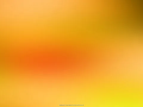 Weich verlaufender Farbverlauf von Orange über Gelb bis zu dunklem Olivbraun in der oberen rechten Ecke, mit einem leuchtend orangefarbenen Zentrum.