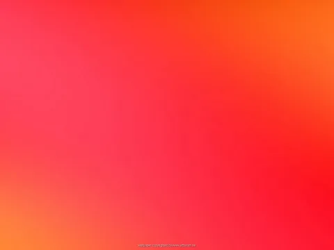 Weich verlaufende Fläche von Rot über Pink bis Orange, mit hellerem Orange am linken unteren und oberen rechten Rand.