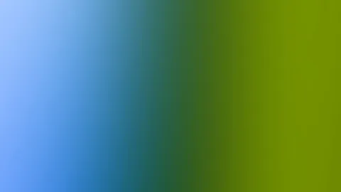 Weicher Farbverlauf von hellem Blau links über Petrol in der Mitte zu leuchtendem Gelbgrün rechts, ohne erkennbare Motive.