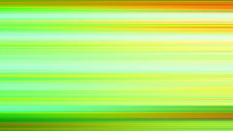 Abstraktes Muster aus horizontalen, leicht unscharfen Streifen in Grün, Gelb, Orange und Hellgrün, die von oben nach unten ineinanderlaufen.