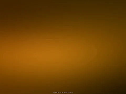Weicher Farbverlauf von dunklem Braun an den Rändern zu leuchtendem Orange in der Bildmitte, mit einem kleinen Wasserzeichen am unteren Rand.