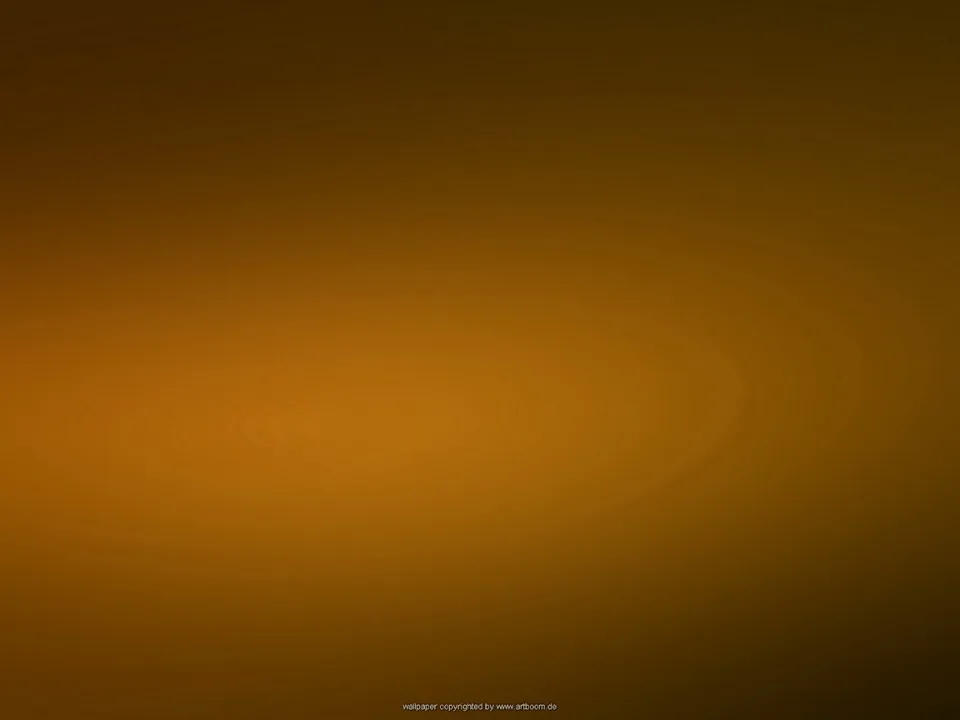 Weicher Farbverlauf von dunklem Braun an den Rändern zu leuchtendem Orange in der Bildmitte, mit einem kleinen Wasserzeichen am unteren Rand.