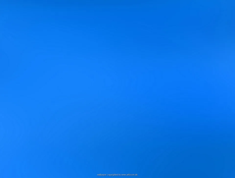 Flächiger blauer Farbverlauf, von hellem Blau in der Mitte zu dunklerem Blau an den Rändern, mit feinen welligen Linien.