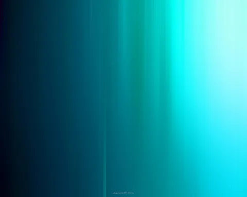 Abstrakter Hintergrund aus vertikalen türkisen und blaugrünen Streifen, die von dunklem Blau links zu hellem Cyan rechts heller werden.