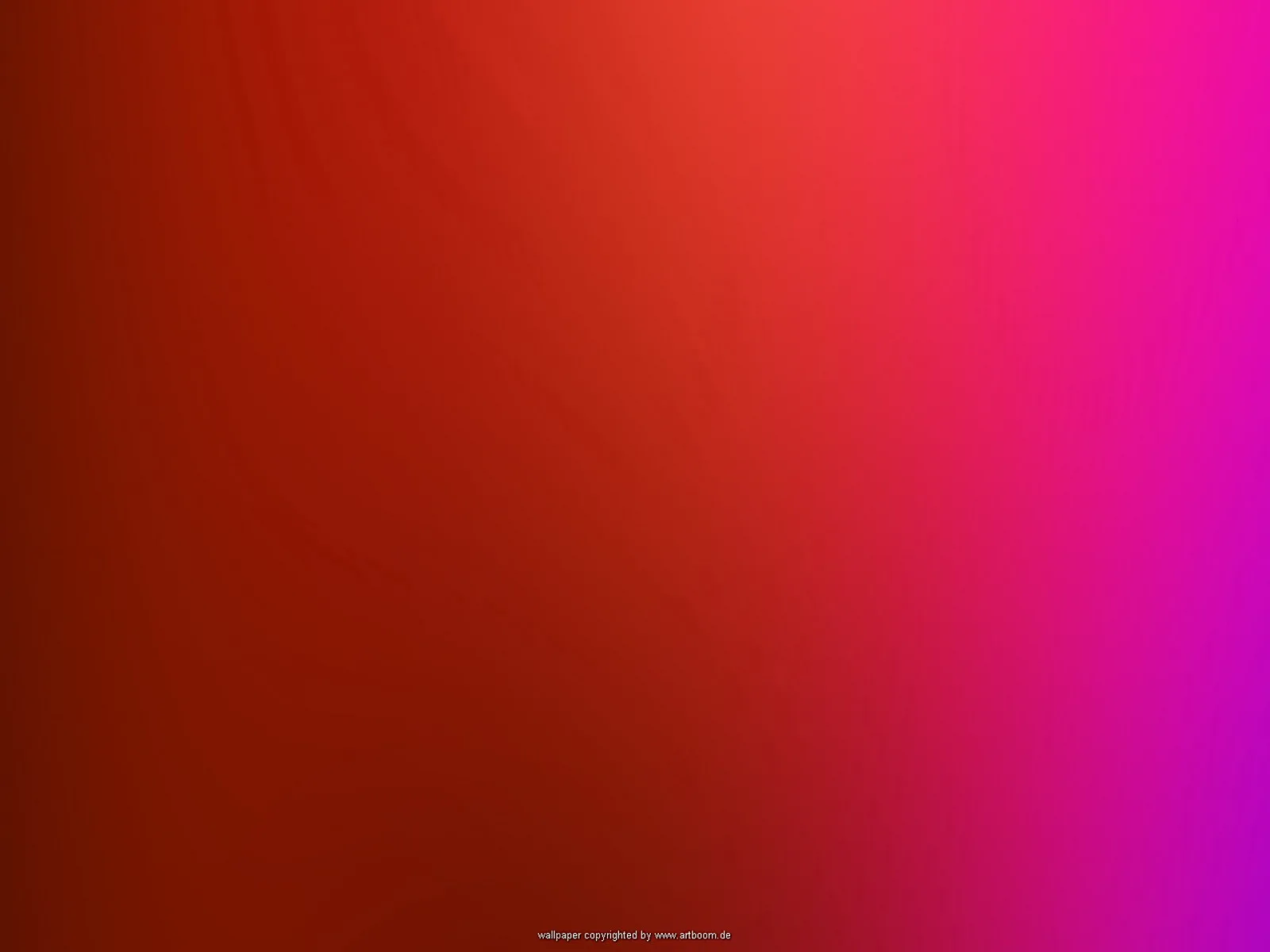 Weicher Farbverlauf von dunklem Rot links über Feuerrot bis zu Magenta und Violett rechts unten, mit sanften diagonalen Schlieren.