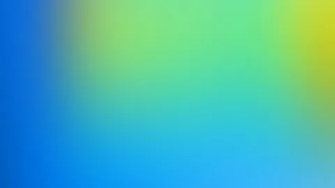 Unscharfer Farbverlauf: links tiefblau, in der Mitte türkis und grün, oben rechts gelbgrün.