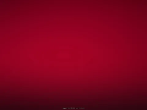 Gleichmäßiger roter Farbverlauf, in der Mitte heller und zum unteren und seitlichen Rand hin dunkler werdend, mit einem kleinen Copyright-Hinweis am unteren Rand.