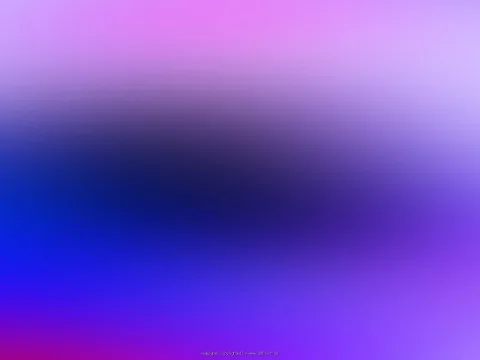 Unscharfer Farbverlauf mit Rosa oben, dunklem Blau und Violett in der Mitte und einem Magentaton unten links.