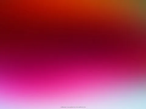Unscharfer Farbverlauf von dunklem Rot oben über Magenta bis zu hellem Rosa und Hellblau unten