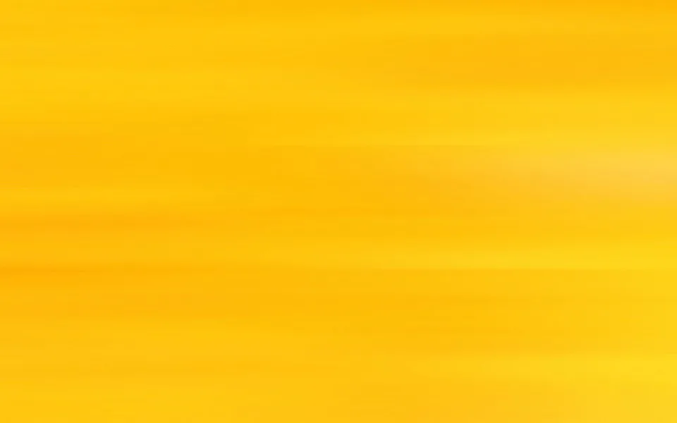 Horizontal verlaufende, weich verwischte Streifen in Gelb und Orange, heller zum rechten Rand hin.