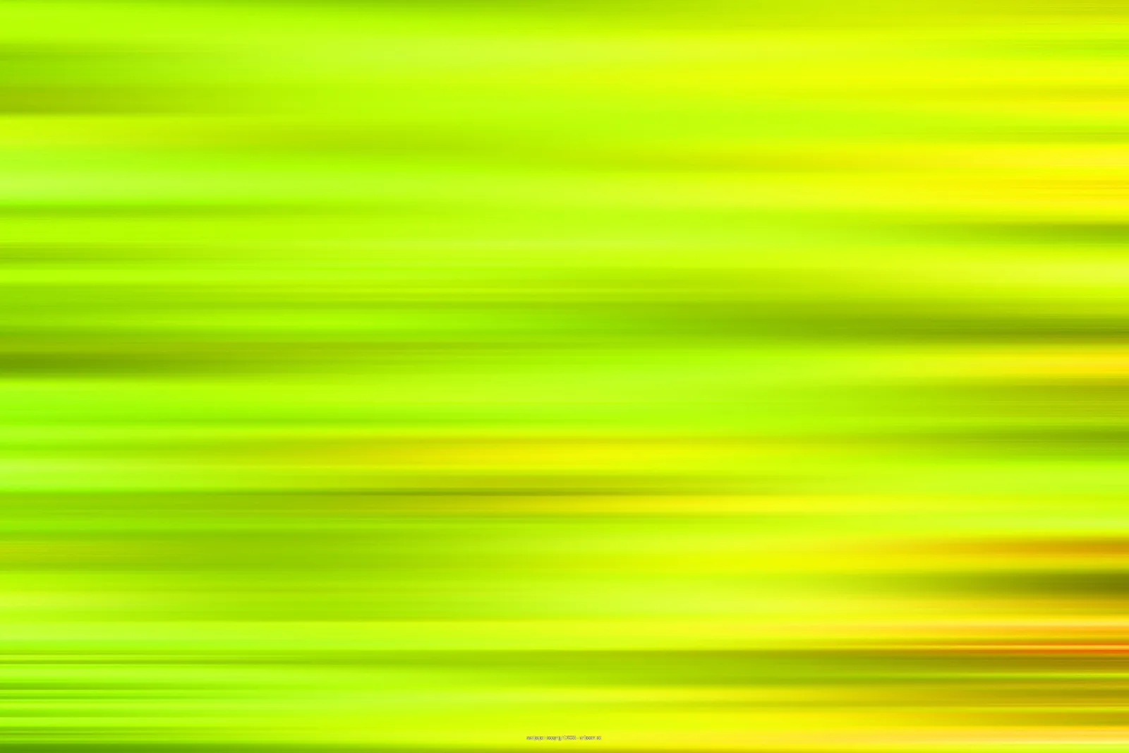 Horizontal verwischte Streifen in Grün- und Gelbtönen, rechts stärker ins Gelb und Orange übergehend.