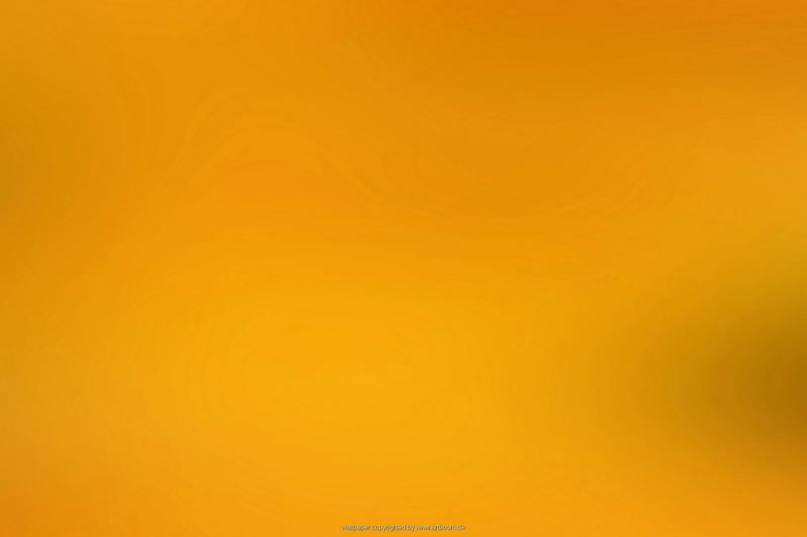 Weich verlaufender orangefarbener Hintergrund, nach rechts unten dunkler werdend mit olivfarbenen Schattierungen