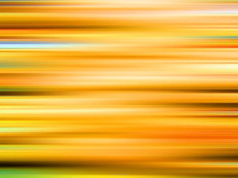 Abstrakte horizontale Streifen in Gelb, Orange und Honigtönen, weich verschwommen, mit einzelnen hellen und dunklen Linien.