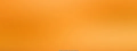 Weicher Farbverlauf in Orange, von dunkleren Tönen links zu hellem Gelb rechts, ohne erkennbares Motiv.
