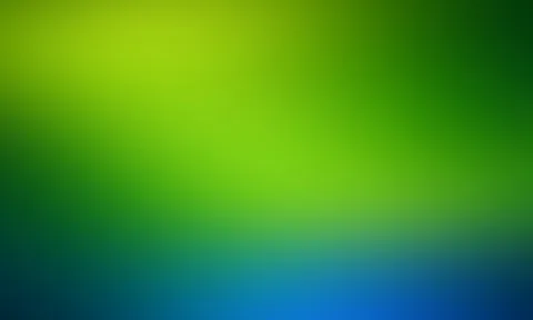 Weich verschwommener Farbverlauf von hellgrün über sattes Grün bis zu dunklem Blau am unteren Rand.