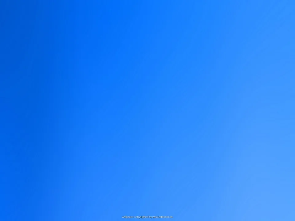 Flächiger Farbverlauf in Blau, links dunkler, rechts unten heller werdend, mit leichten diagonalen Streifen.