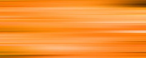 Abstrakte horizontale Streifen in Orange- und Gelbtönen, weich verwischt, mit hellen Lichtbändern.