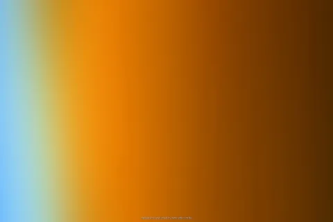 Unscharfer Farbverlauf von Hellblau links über Gelb und Orange bis zu dunklem Braun rechts, ohne erkennbares Motiv.
