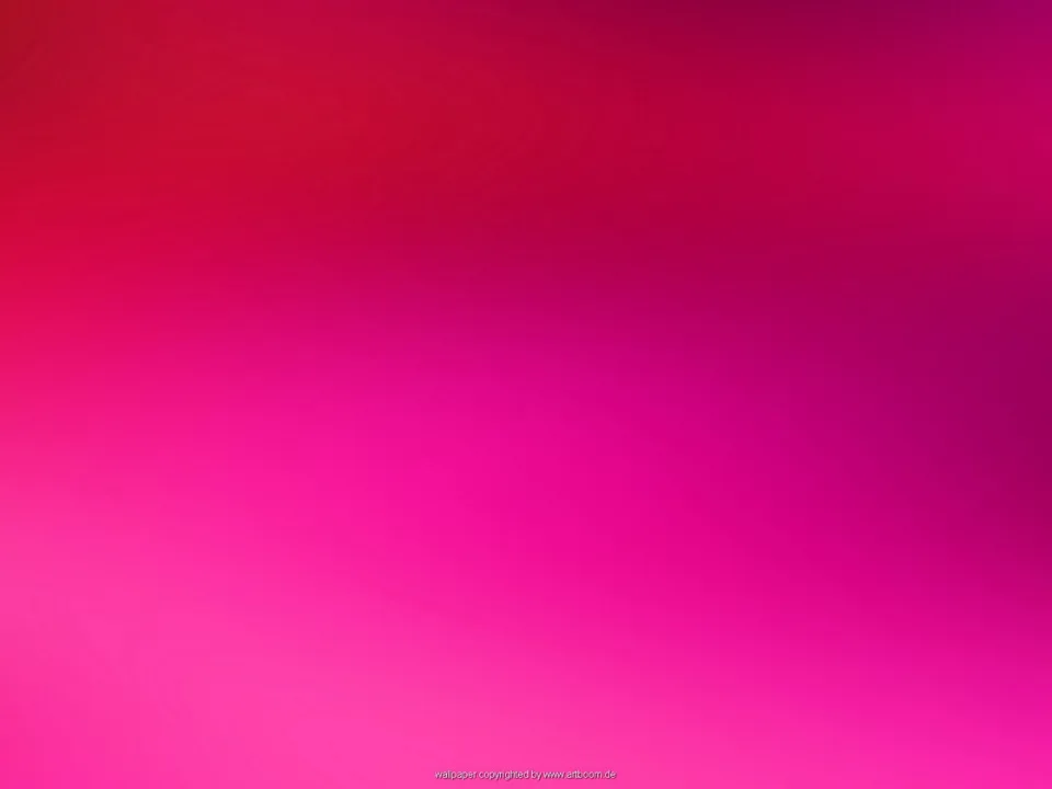 Weicher Farbverlauf von Rot oben über Magenta bis zu kräftigem Pink unten, rechts oben mit dunkleren Violetttönen.