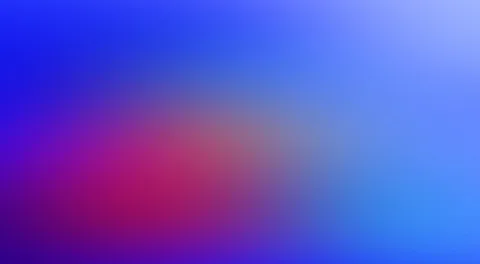 Weicher Farbverlauf von tiefblau links oben über violette und magentarote Töne in der Mitte bis zu hellblau rechts.