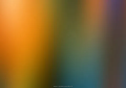 Unscharfe vertikale Farbverläufe von Orange über Olivgrün bis Blaugrau und Violett, in der unteren Mitte eine kleine Copyright-Zeile.