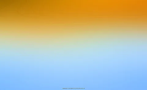 Weicher Farbverlauf von warmem Orange oben über Gelb und Hellgrün in die Mitte bis zu Hellblau unten, ohne erkennbare Objekte.