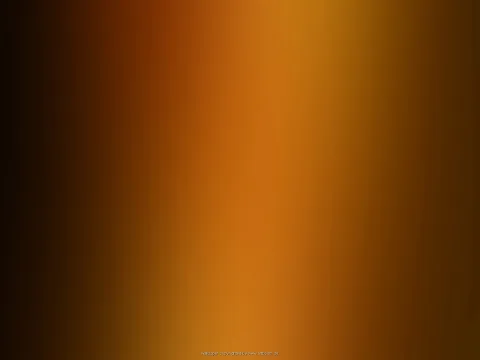 Weicher vertikaler Farbverlauf von Dunkelbraun über Rotorange bis Ockergelb, zu den Rändern hin dunkler werdend.