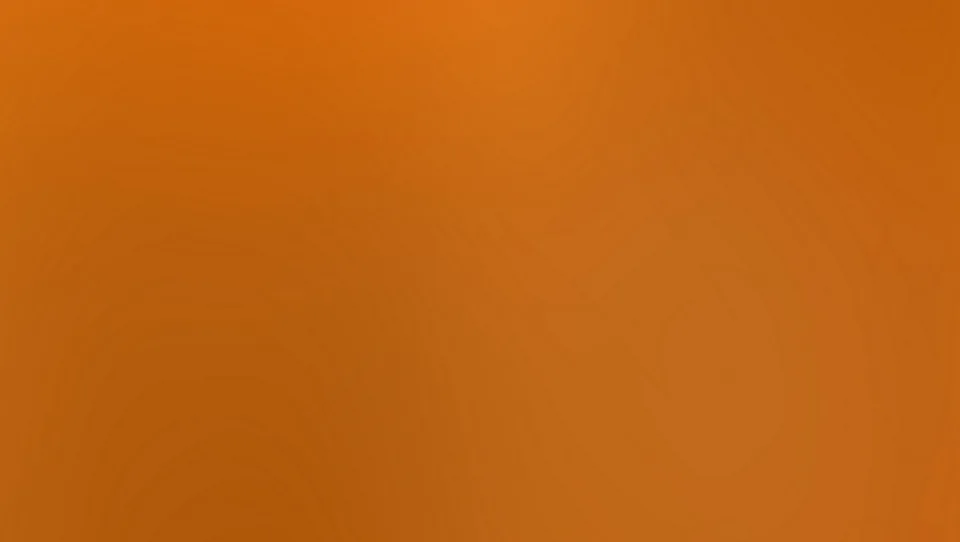 Flächiger orangefarbener Farbverlauf mit helleren und dunkleren Bereichen und sanften Schlieren, ohne erkennbare Motive.