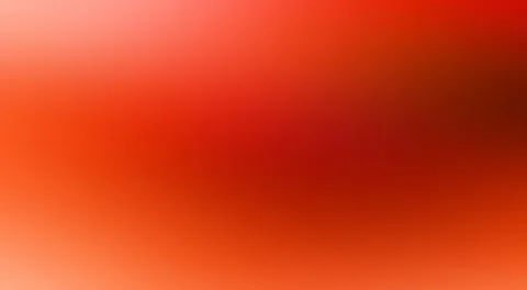 Weicher, unscharfer Farbverlauf von Hellorange links oben über kräftiges Rot bis zu dunklem Rotbraun rechts oben.