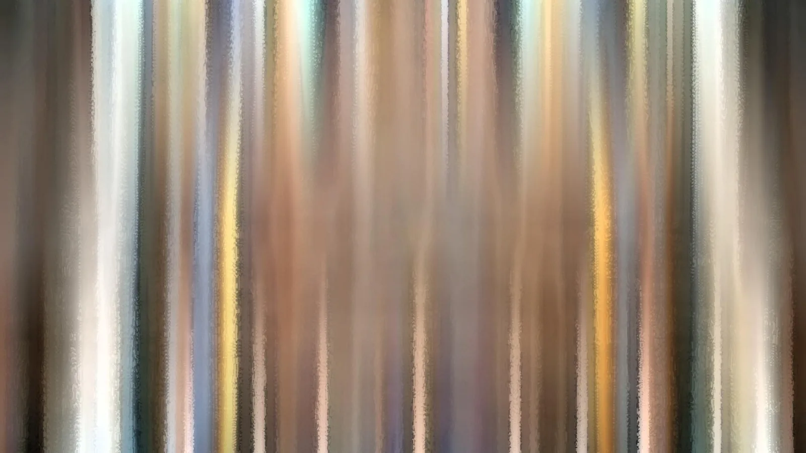 Abstrakte vertikale Streifen in Beige, Braun, Grau und Gold mit weichen Übergängen.