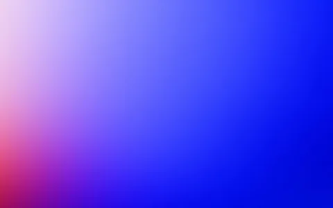 Unscharfer Farbverlauf: helles Lavendel oben links, kräftiges Blau nach rechts, Rosa und Magenta unten links.