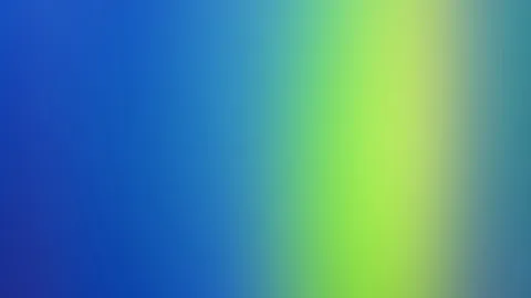 Unscharfer Farbverlauf von tiefblau links über Blau und Türkis zu leuchtendem Grün und Blaugrau rechts.