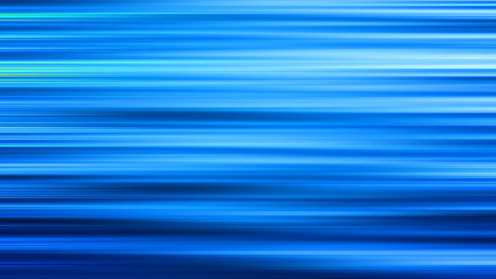 Abstraktes Muster aus horizontalen blauen Streifen mit hellen Lichtbahnen, die von links nach rechts verlaufen und nach unten dunkler werden.