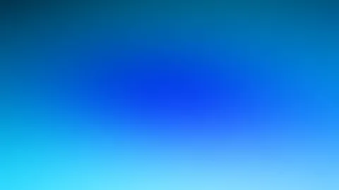 Unscharfer Farbverlauf von dunklem Petrolblau oben über leuchtendes Blau in der Mitte bis zu hellem Cyan am unteren Rand.