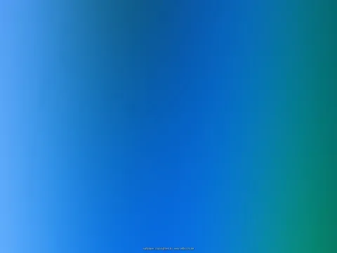 Weicher Farbverlauf von hellem Blau links über kräftiges Blau bis zu dunklem Grün am rechten Rand, ohne erkennbares Motiv.