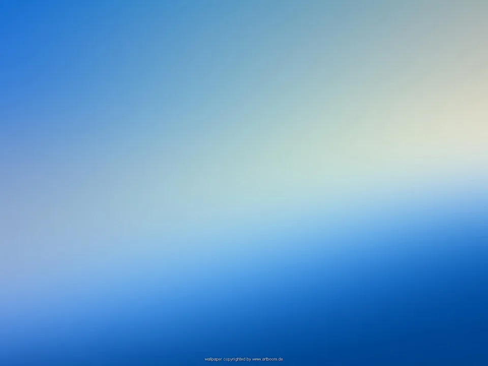 Fließender Farbverlauf von Blau links oben über helles Gelbgrau rechts oben bis zu dunklem Blau am unteren Rand, ohne erkennbare Motive.