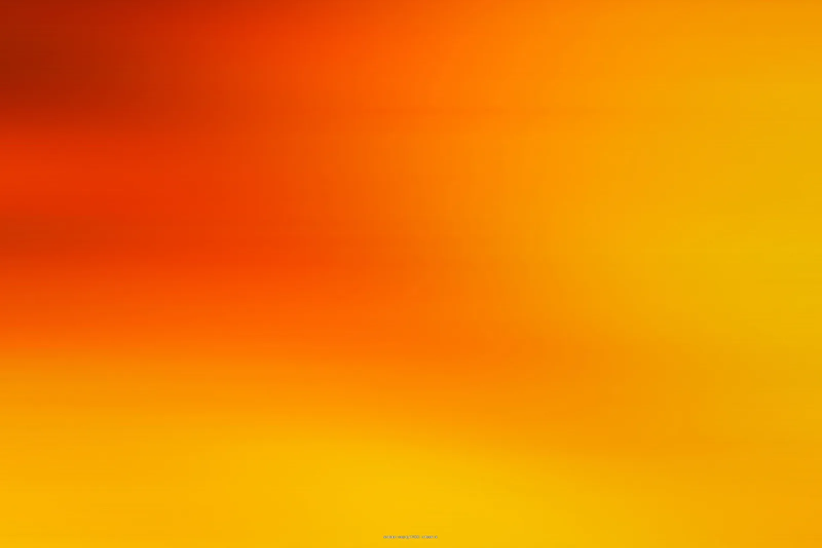 Weich verlaufende Fläche in Orange, Rot und Gelb, oben dunkelrot, unten hellgelb, ohne erkennbare Formen.