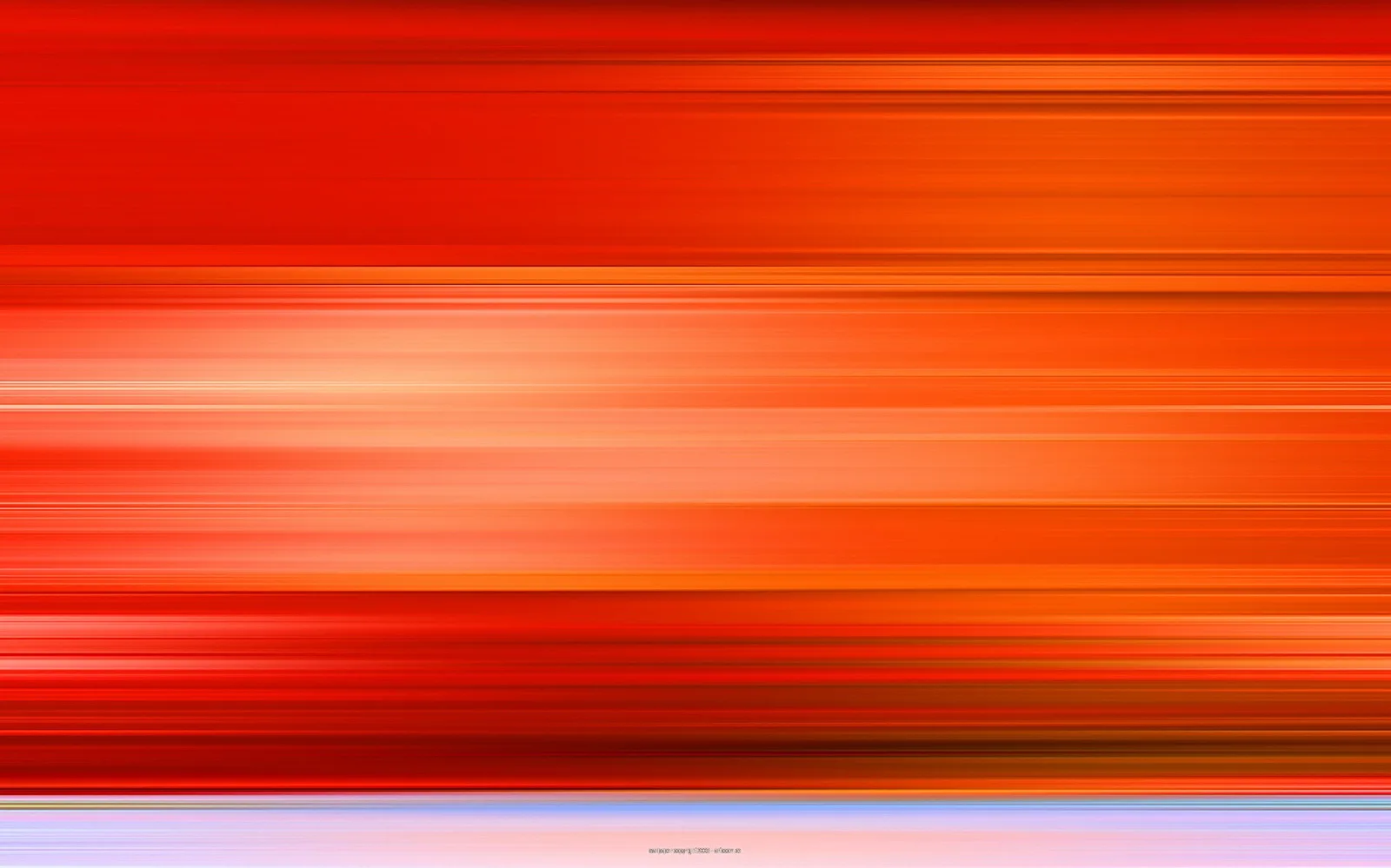 Horizontale rote und orangefarbene Streifen mit weichen Verläufen, am unteren Rand ein heller Streifen