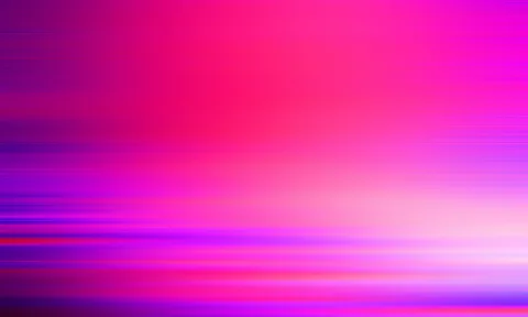 Horizontal verwischte Linien in Pink, Violett und Rot, die von oben nach unten ineinanderlaufen, unten heller werdend.