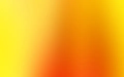 Unscharfer Farbverlauf von hellgelb links über Orange bis zu Rotorange am unteren Rand.