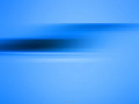 Blauer, horizontal verwischter Farbverlauf mit einem dunklen Streifen links der Bildmitte.