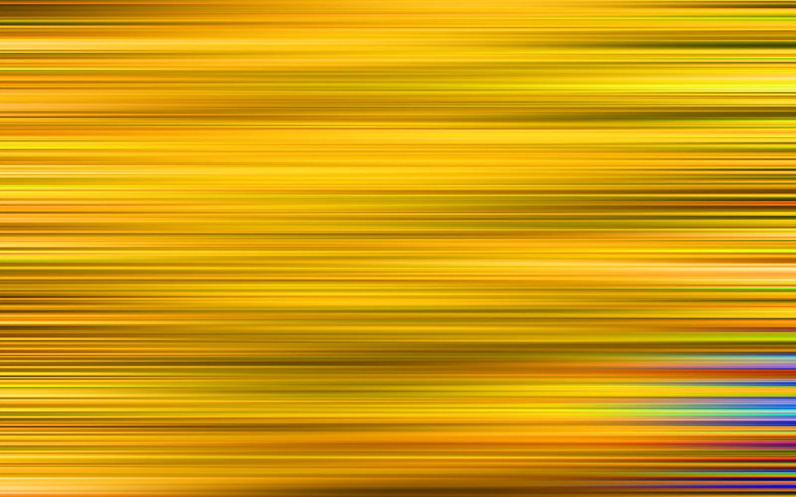 Horizontale gelbe und goldene Streifen mit blauen und violetten Akzenten im rechten unteren Bereich.
